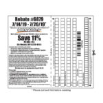 Find Expired Menards Rebate Forms