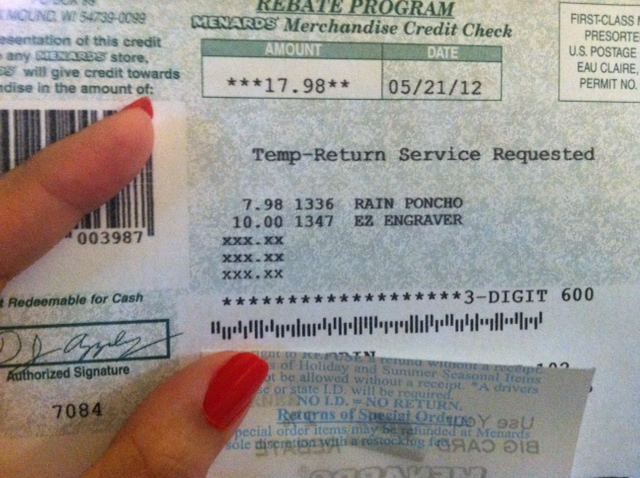 Late Menards Rebate Forms