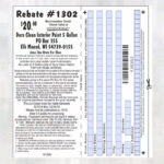 Menards Price Adjustment Rebate Form October 2022