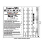 Menards Rebate 5809 Form
