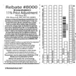 Menards Rebate Adjustment Form July 2022