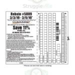 Menard's Rebate Form 2200