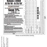 Menard's Rebate Form 5088