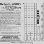 Menards Rebate Form September 9 2022