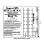Menards Rebate Form September 9 2022 Number 7169